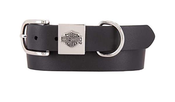 Harley-Davidson Women's Eclipse Genuine Leather Belt, Black HDWBT11656, Size: Small