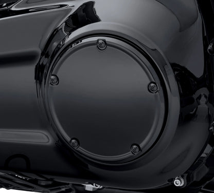 Harley-Davidson Gloss Black Narrow-Profile Derby Cover - SOFTAIL - 25700971