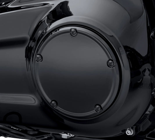Harley-Davidson Gloss Black Narrow-Profile Derby Cover - 25700971