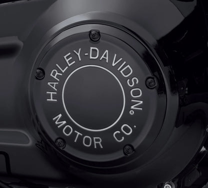 Harley-Davidson Motor Co. Derby Cover, Black - SOFTAIL - 25701023