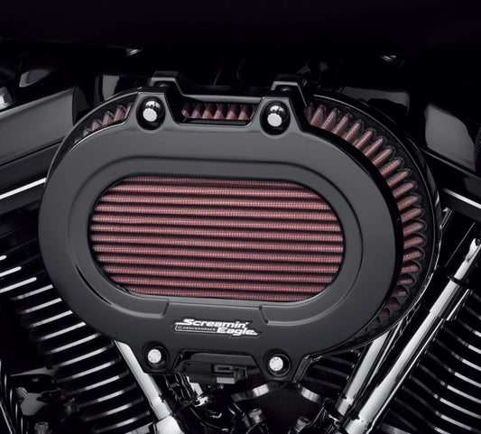 Harley-Davidson Screamin' Eagle  Ventilator Extreme Air Cleaner Cover - Gloss Black - 61300994