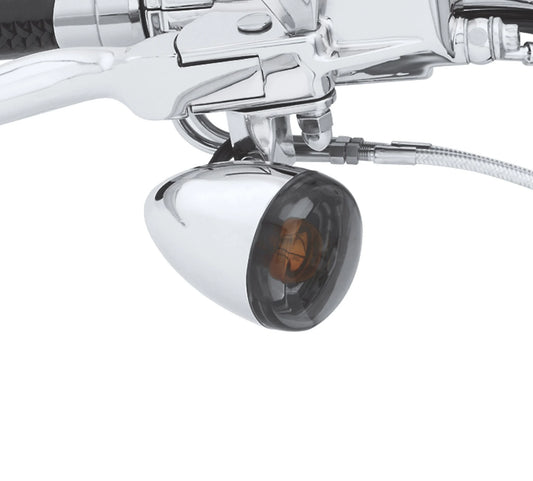 Harley-Davidson Smoked Bullet Turn Signal Lens Kit - 69208-09