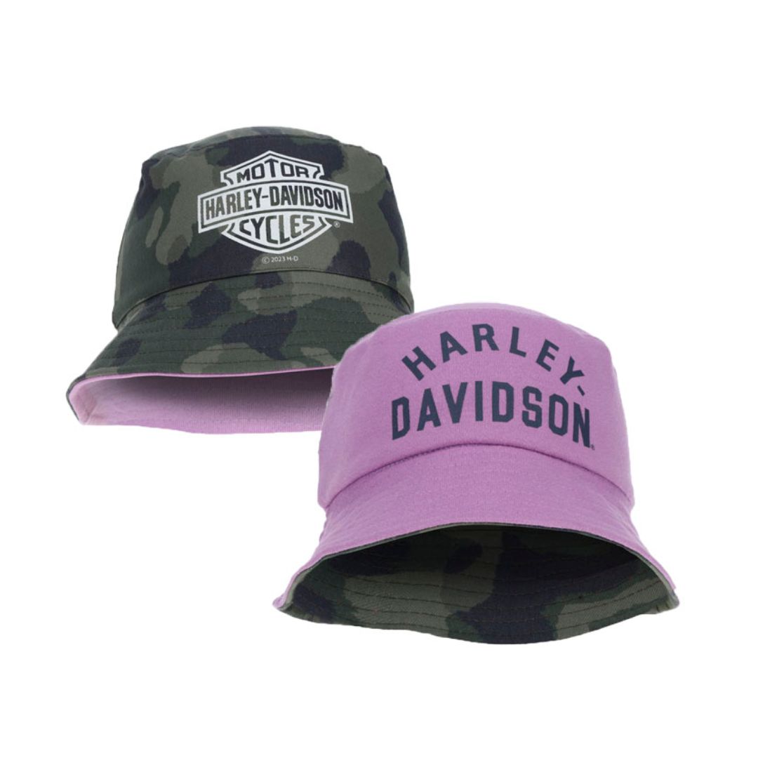 Harley-Davidson Girls Reversible Bucket Hat