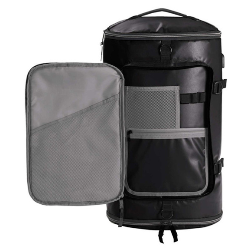 Harley-Davidson Water-Resistant Travel Hybrid Duffel Bag/Backpack - Black