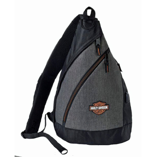 Harley-Davidson Deluxe Bar & Shield Sling Backpack with USB Port