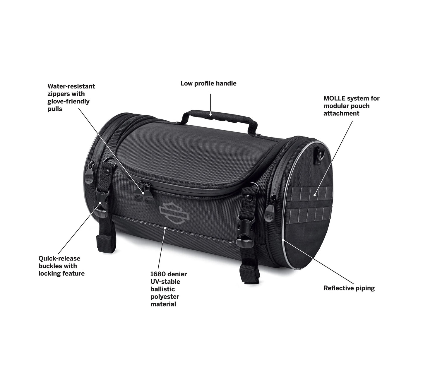 Harley-Davidson Onyx Premium Luggage Day Bag - 93300104
