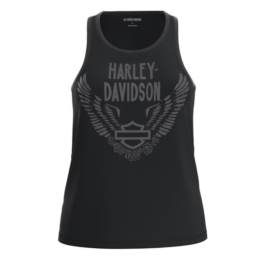 Harley-Davidson Women's Gathering Roses Tank, 96444-23VW