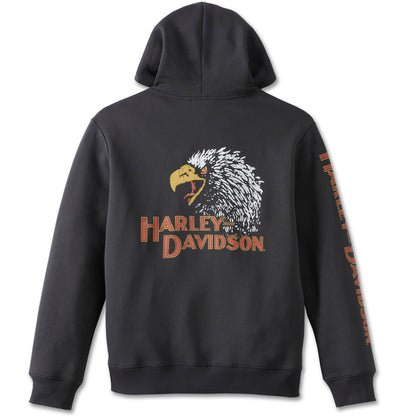 Harley-Davidson Classic Eagle Zip-Up Hoodie (back)