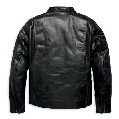 Harley-Davidson Men's Enodia Leather Riding Jacket - 97000-23VM (back)