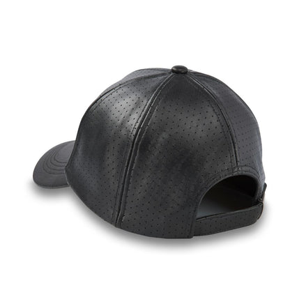 Harley-Davidson Factory Perforated Leather Baseball Cap
