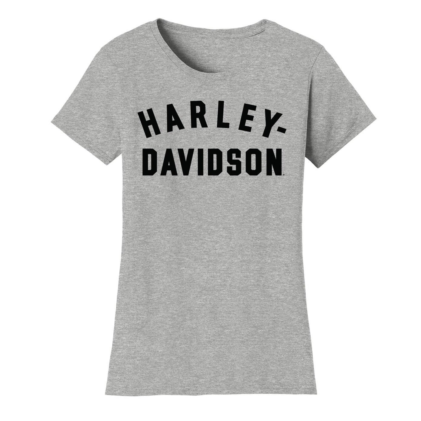 Harley-Davidson Women's Forever Race Font T-Shirt, Grey, 99021-23VW
