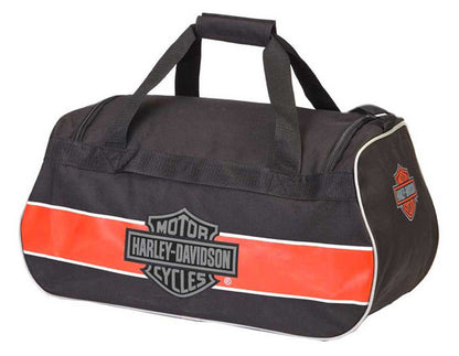 Harley-Davidson Classic Bar & Shield Sports Duffel Bag w/ Strap - 99418-RST/BLK