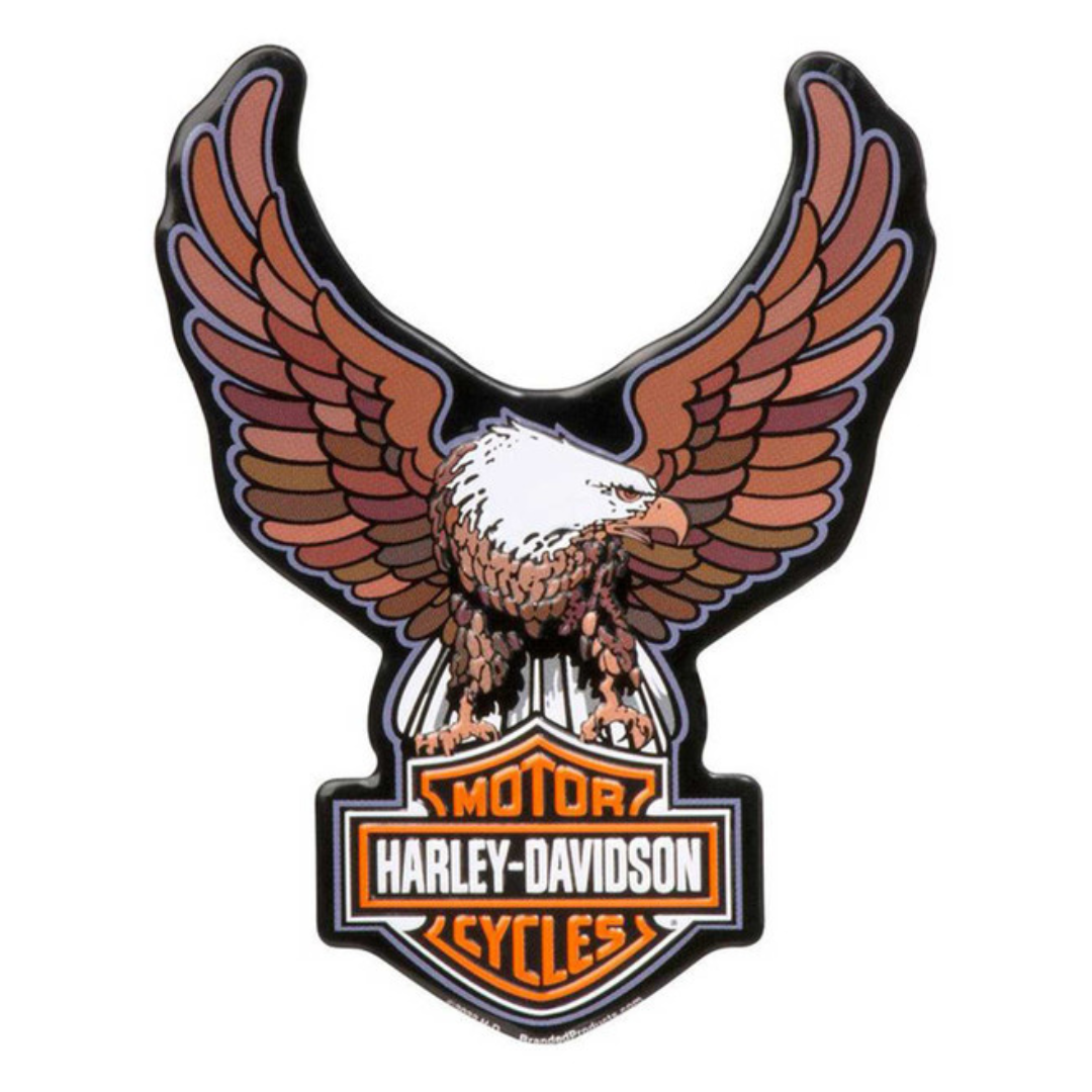 Harley-Davidson Bar & Shield Eagle Tin Magnet