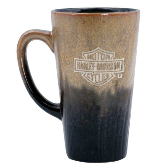 Harley-Davidson Engraved Bar & Shield Logo Ceramic Mug