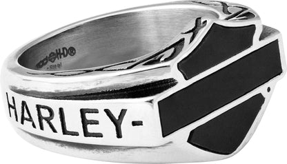 Harley-Davidson Black Celtic Signet Ring