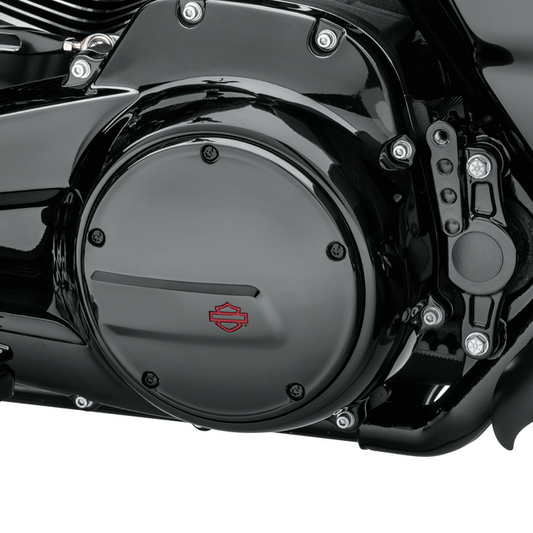 Harley-Davidson® Kahuna Derby Cover - Black Gloss - 25700887 - Touring