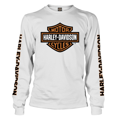 Harley-Davidson X Port City H-D Large Bar & Shield Long Sleeve T-Shirt (Front)