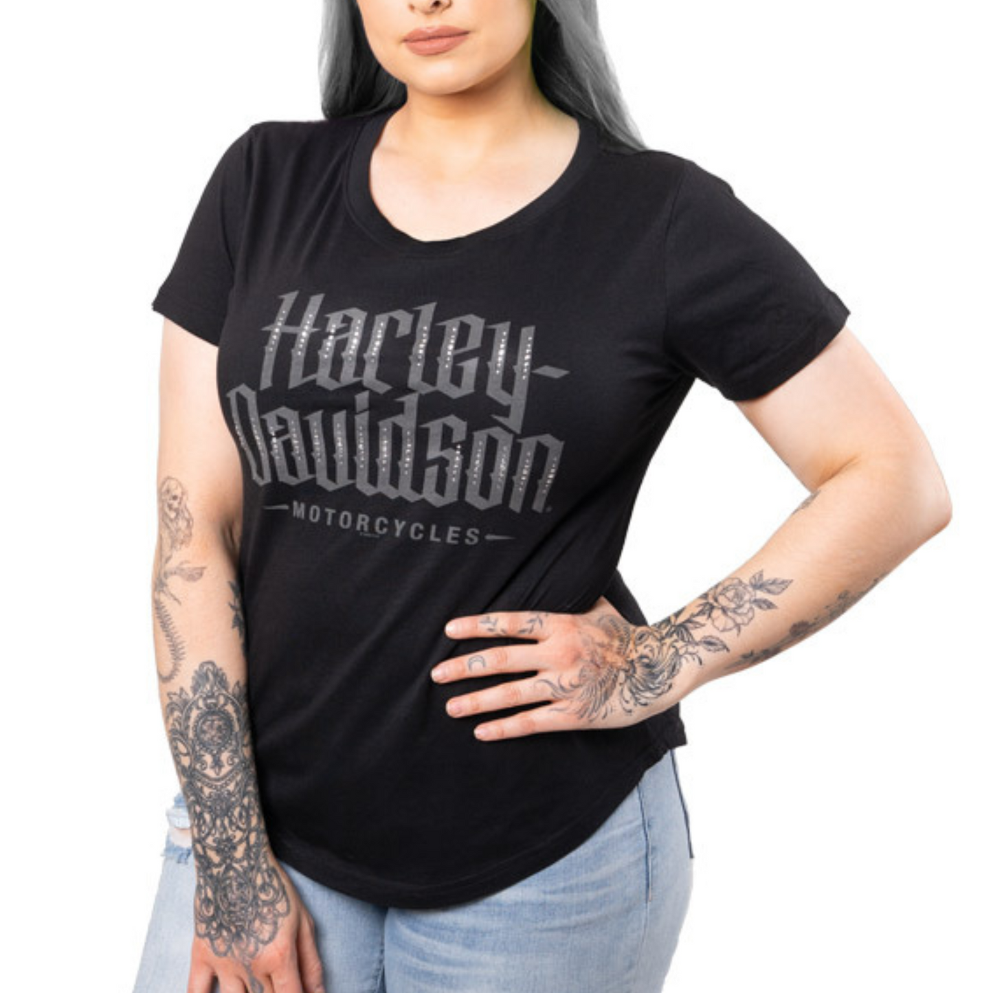 Harley-Davidson X Port City H-D Women's Electricity T-Shirt, 40291013