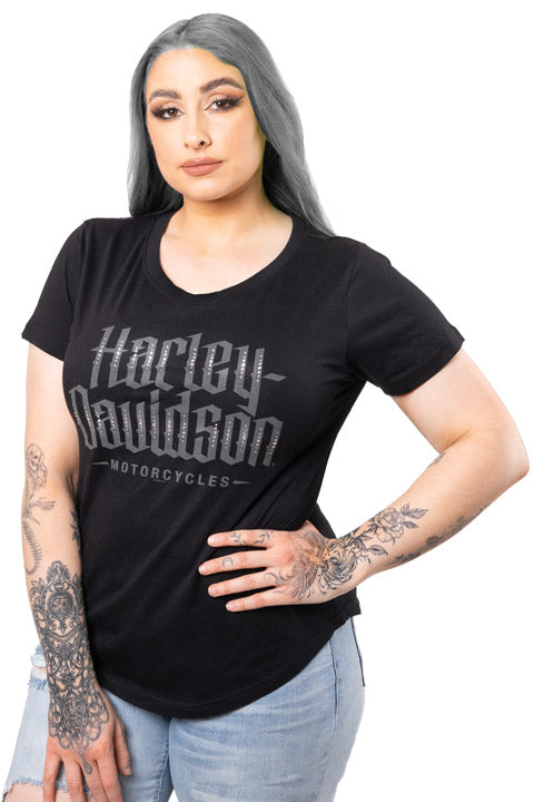Harley-Davidson X Port City H-D Women's Electricity T-Shirt, 40291013 (LIFESTYLE)