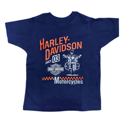 Harley-Davidson X Port City Get On Motorcycle Kids T-Shirt, 40291029 (front)