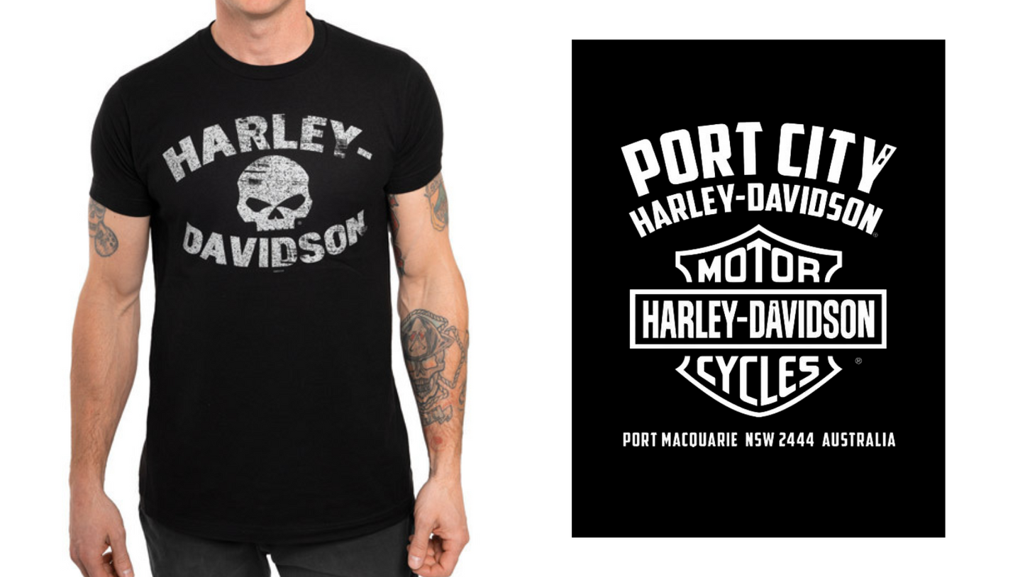 Harley-Davidson Men's Pursue T-Shirt, 40291160 (back print)