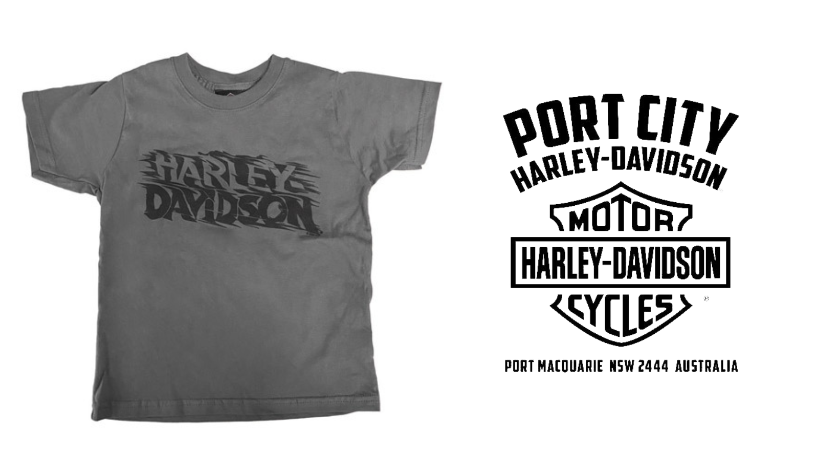 Harley-Davidson Hang On Kids/Youth T-Shirt, 40291213 (back)