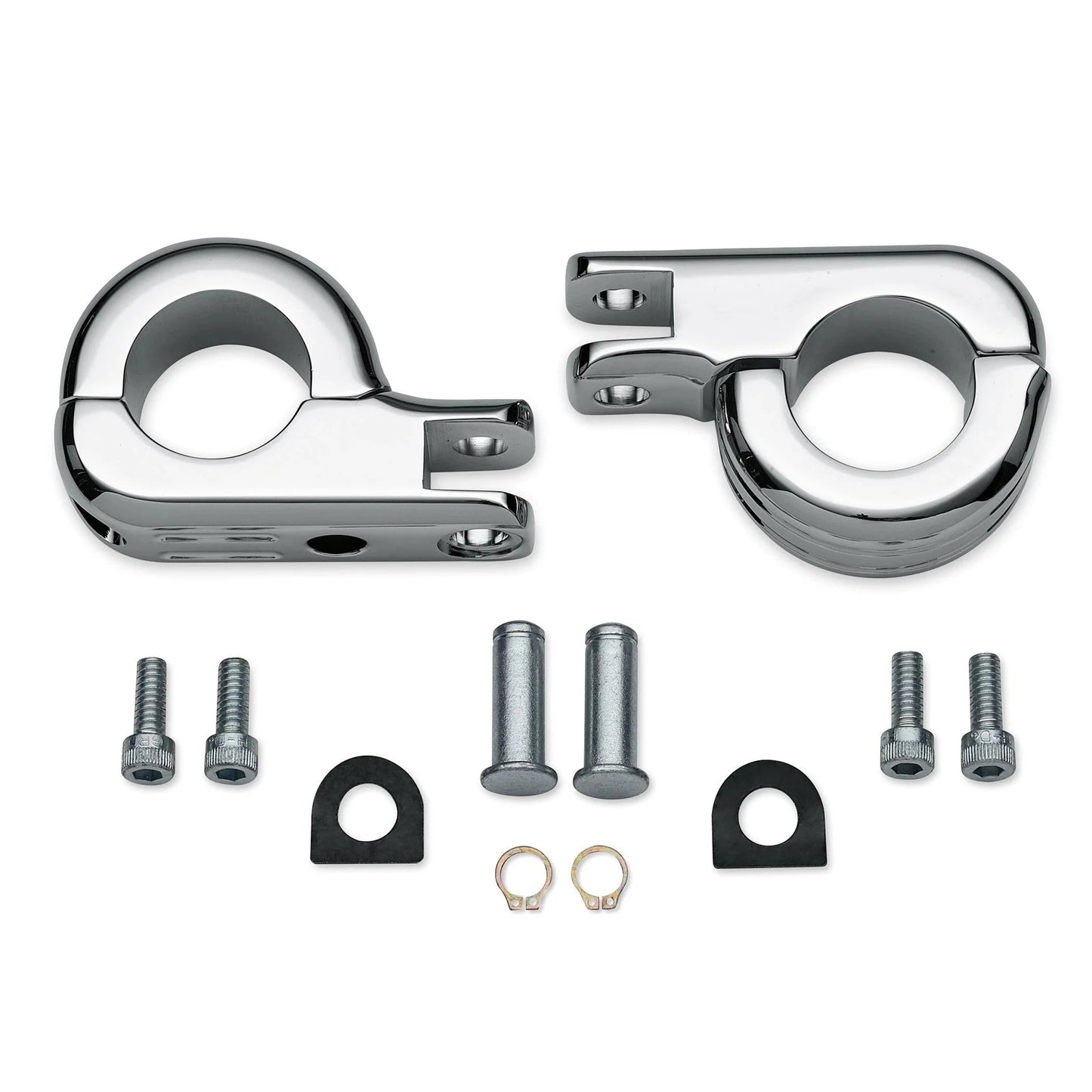 Mounting Kit for Harley-Davidson Engine guard male mount  foot pegs (image of kit).