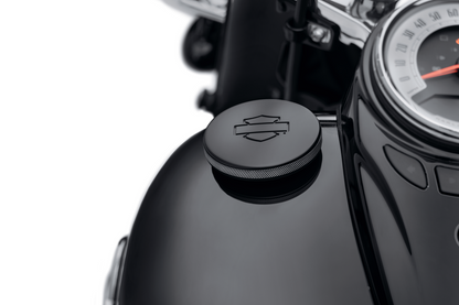 Harley-Davidson Diamond Black Left Side Decorative Tank Trim - 57300151 - SOFTAIL