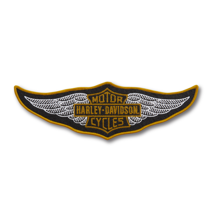 Harley-Davidson® 30's Wing Large Iron-On Patch - 97647-21VX