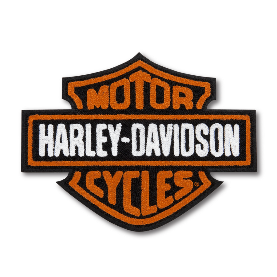 Harley-Davidson® Vintage Logo Iron-On Patch - 97651-21VX (NEW)