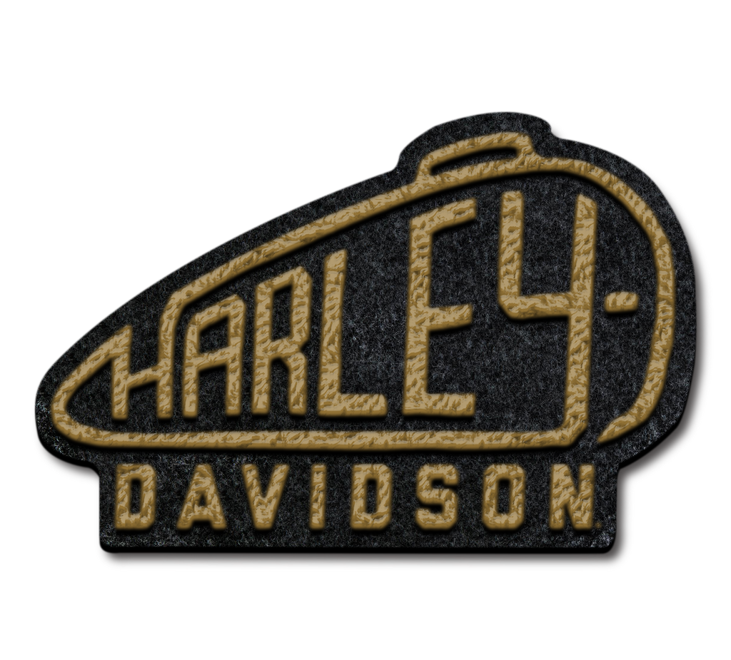 Harley-Davidson Tank Large Iron-On Patch - 97673-21VX (NEW)