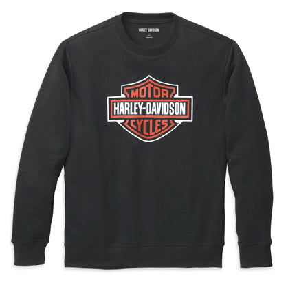 Harley-Davidson Hoodie Men's Bar & Shield Crewneck Pullover, 99121-22VM