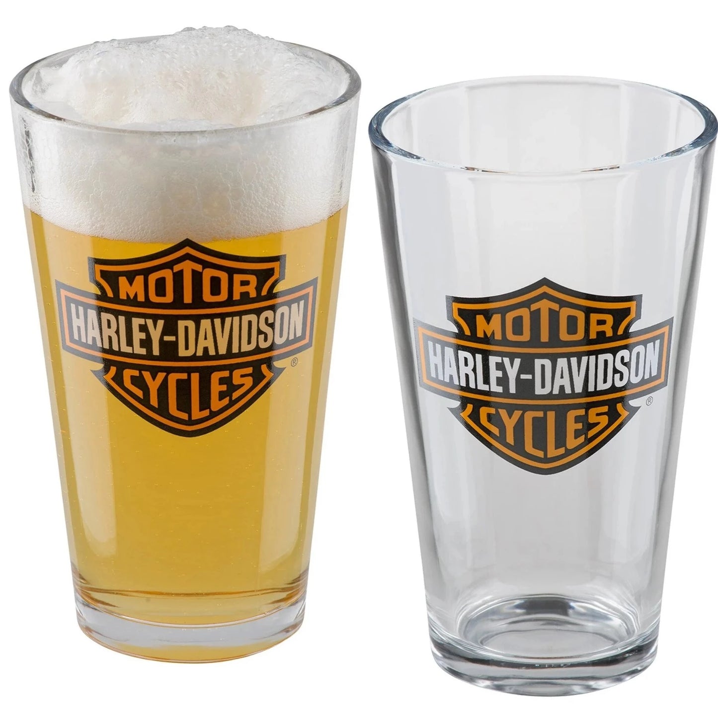 Harley-Davidson H-D Pint Beer Glass Set