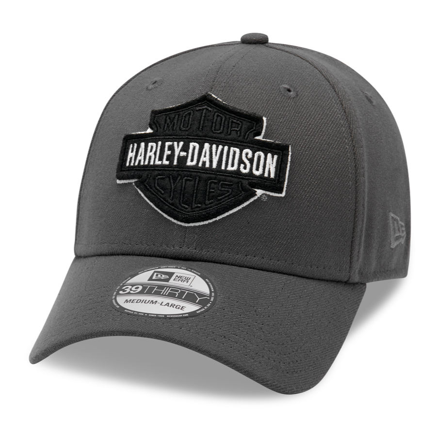 Harley-Davidson® Men's Tonal Logo 39THIRTY Cap - Grey - 99422-20VM