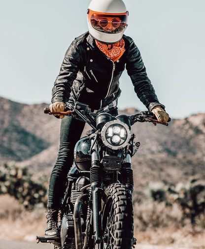Gypsy Motorcycle Jacket - Black Arrow Moto Gear
