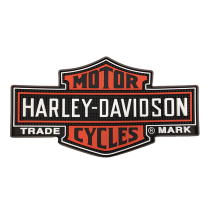 Harley-Davidson Nostalgic Bar & Shield Beverage Mat HDL-18510 Front