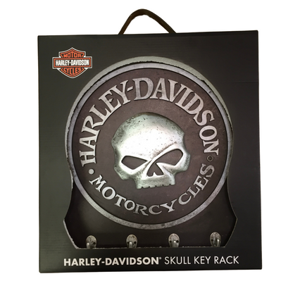Harley-Davidson Sculpted 3D Willie G Skull Key Rack, HDL-15313 Packaged Port City Harley-Davidson
