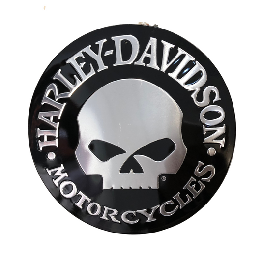 Harley-Davidson Skull Tin Sign HDL-15529