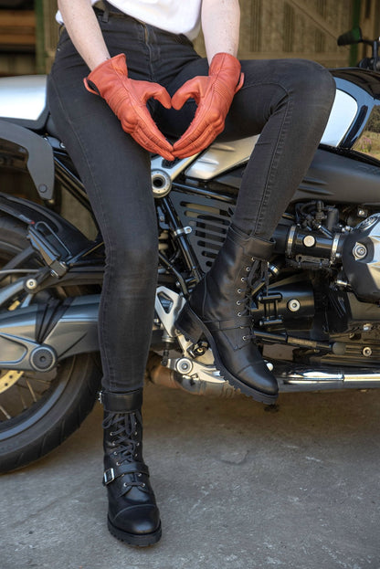 Josie Motorcycle Boots PRE-ORDER - Black Arrow Moto Gear