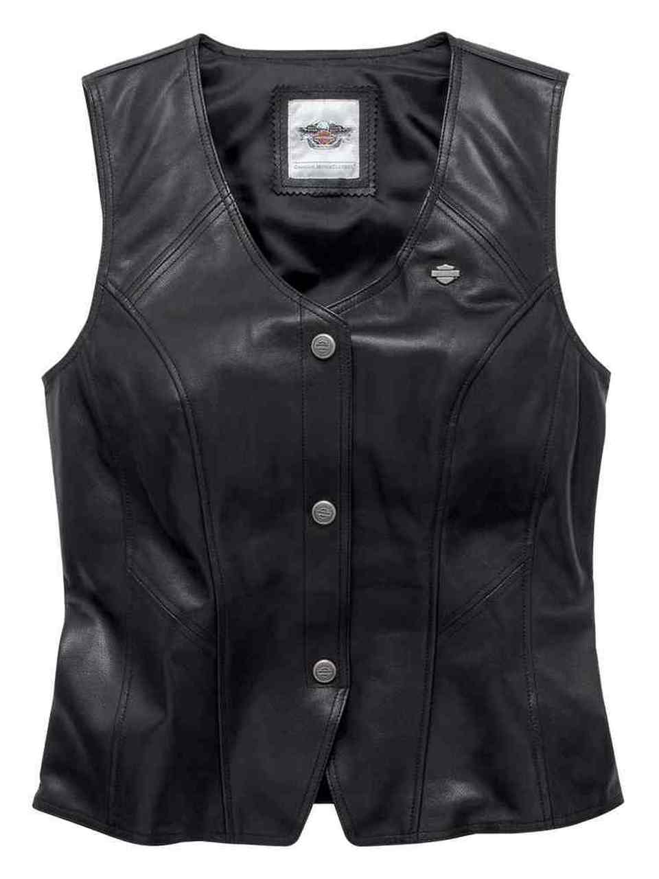 Harley-Davidson Women's Essentials Leather Riding Vest