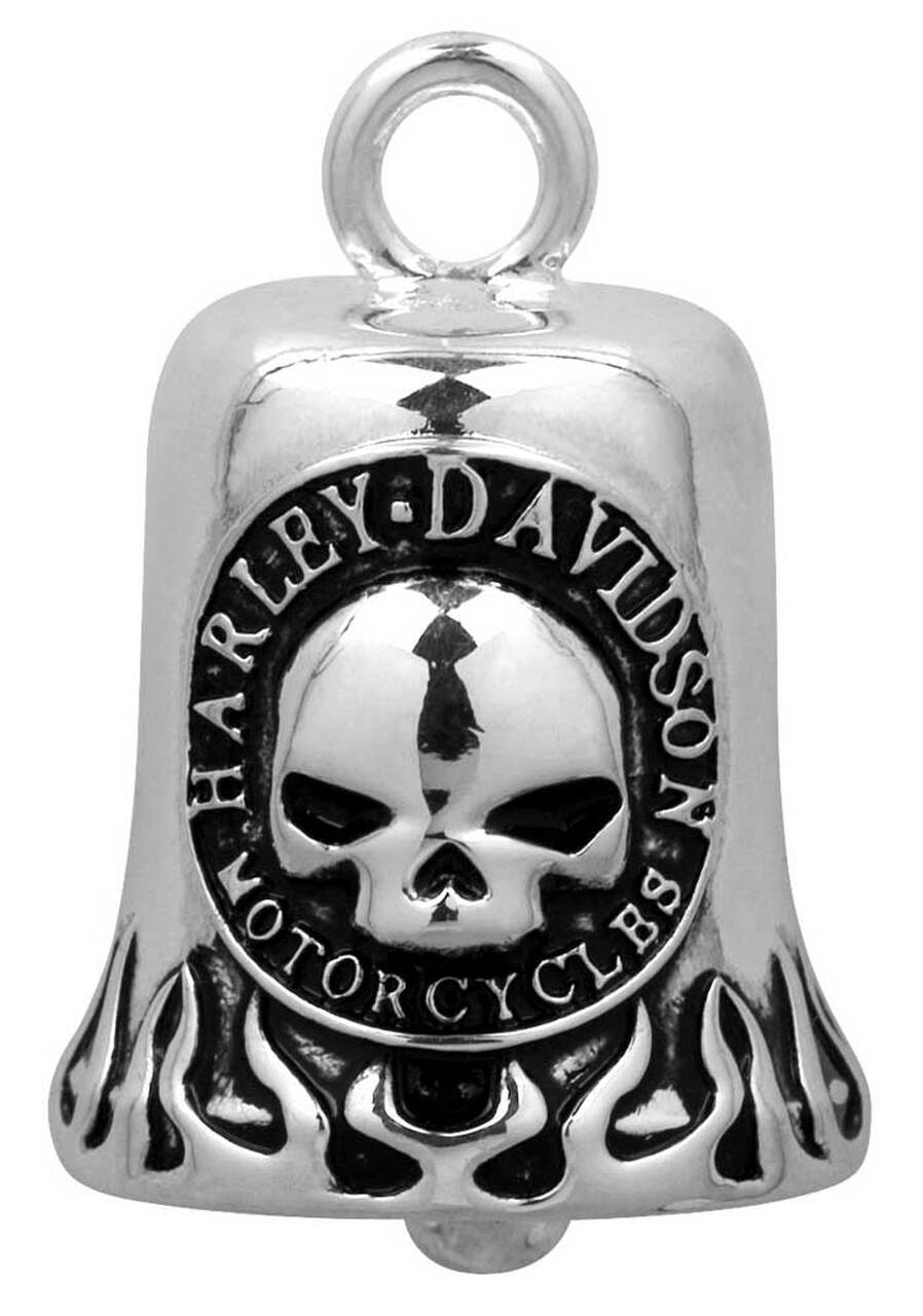 Harley-Davidson® Classic Willie G Skull Flames Ride Bell HRB005