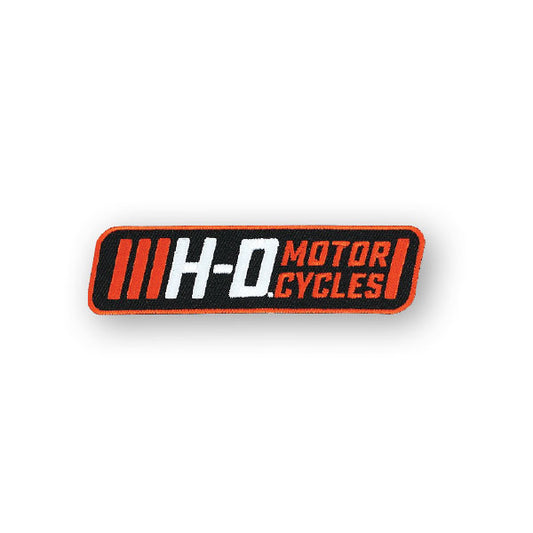 Harley-Davidson® Emblem Traction SM Black Orange & White Sew On Patch