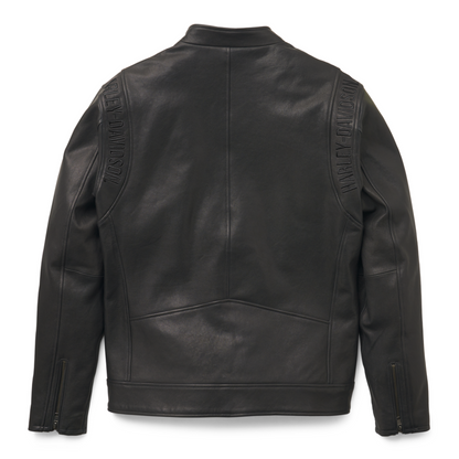 Men's Harley-Davidson Oakland Leather Jacket, 97014-22VM (back)